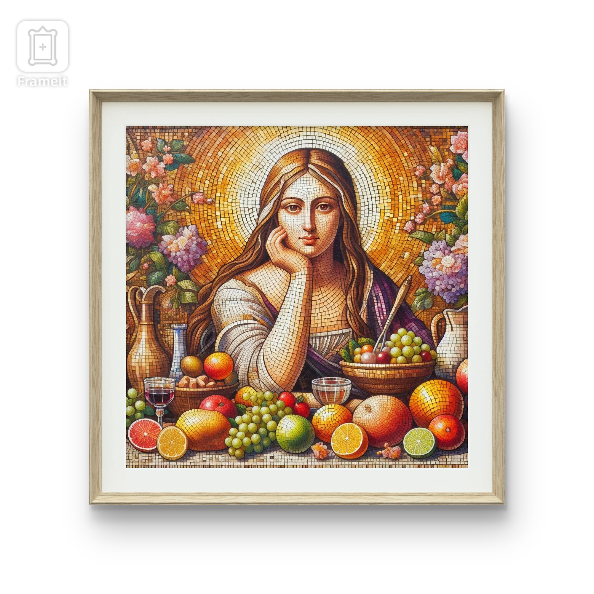 Vintage Art Mosaic Digital