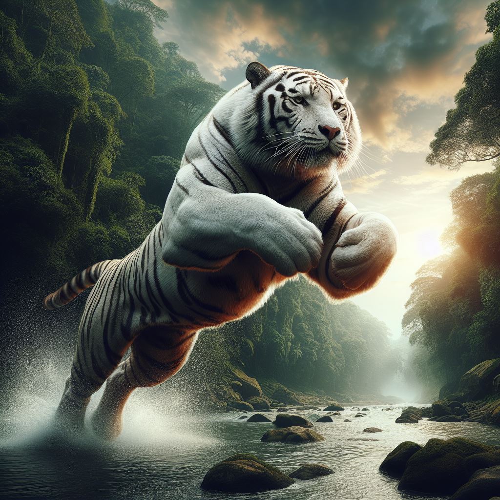 Digital Art Macan (2)